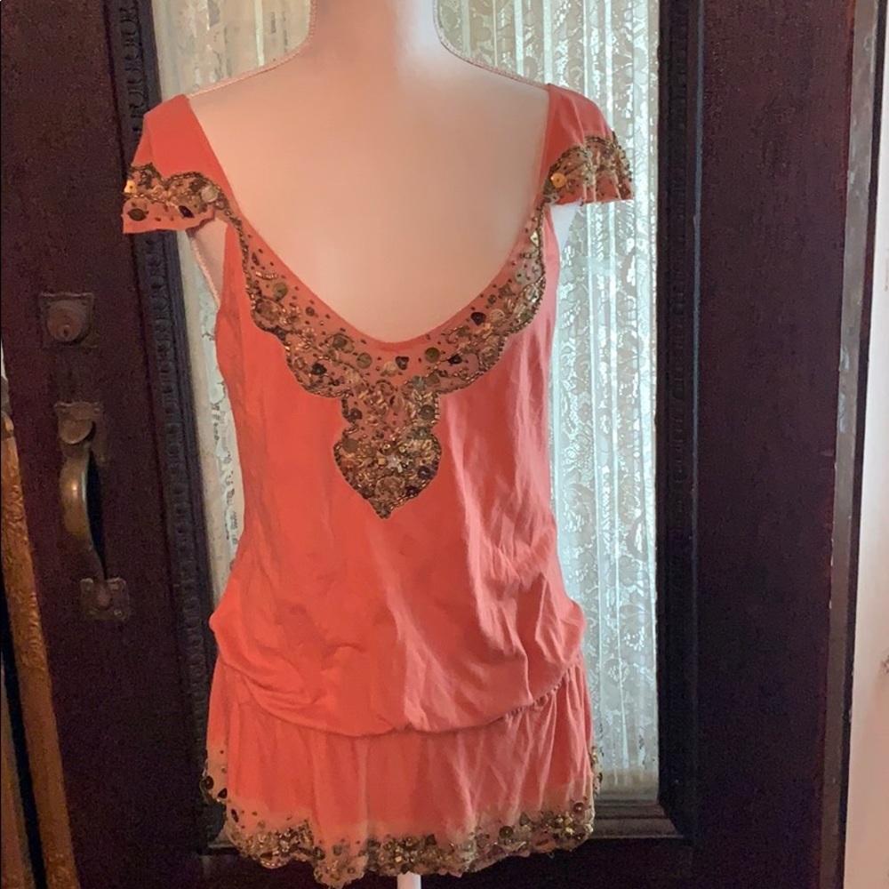 Beaded blouse